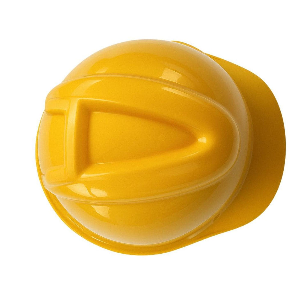 Casco Drillo Amarillo con arnés de plástico